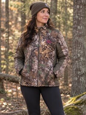 Realtree Women’s Camo Insulated Hunting Jacket Size L | Outdoorsy Gorpcore